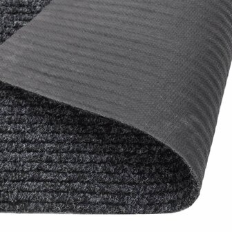 Droogloopmat 100x100 cm antracietkleurig 5