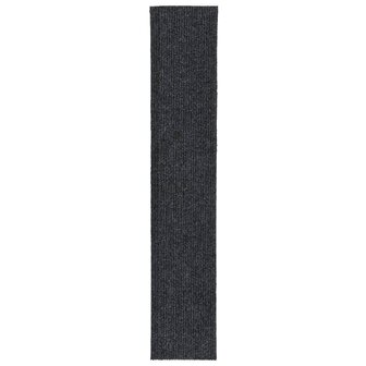 Droogloopmat 100x500 cm antracietkleurig 1