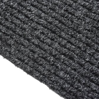Droogloopmat 100x500 cm antracietkleurig 2