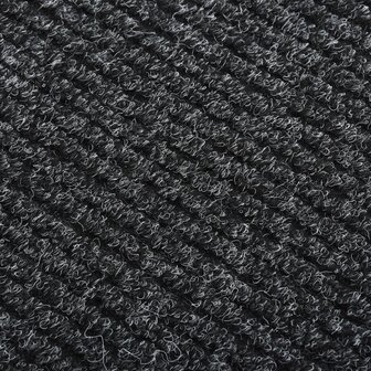 Droogloopmat 100x500 cm antracietkleurig 3