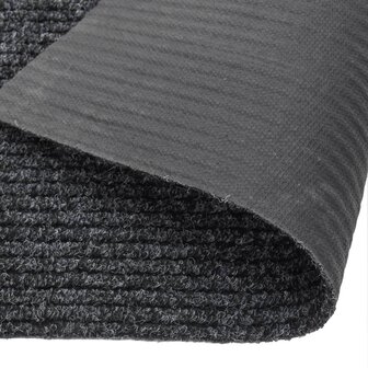 Droogloopmat 100x500 cm antracietkleurig 6