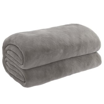 Verzwaringsdeken met hoes 120x180 cm 5 kg stof grijs 2