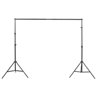 Fotostudioset met verlichtingsset, achtergrond en reflector 5