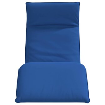 Ligstoel inklapbaar 175x54x8,5 cm oxford stof koningsblauwe 4