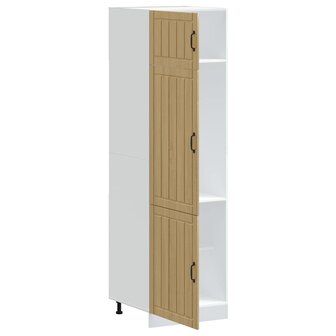 Keukenkast Lucca bewerkt hout sonoma eikenkleurig 4