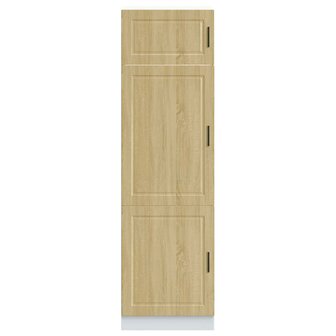 Keukenkast Porto bewerkt hout sonoma eikenkleurig 3