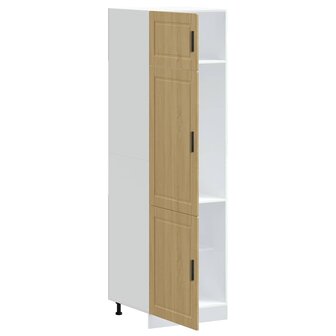 Keukenkast Porto bewerkt hout sonoma eikenkleurig 4