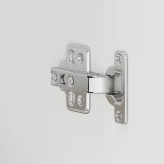 Keukenwandkast Lucca bewerkt hout zwart 9