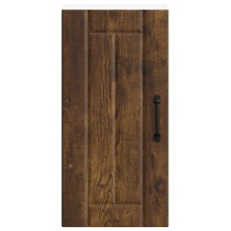 Keukenwandkast Lucca bewerkt hout gerookt eikenkleurig 4
