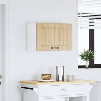 Keukenwandkast Lucca bewerkt hout sonoma eikenkleurig 3