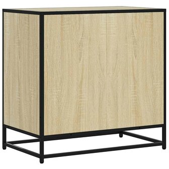 Ladekast 70x41x70 cm bewerkt hout sonoma eikenkleurig 7