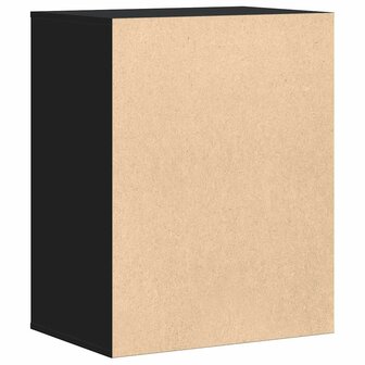 Ladekast 60x41x76 cm bewerkt hout zwart 7