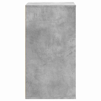 Ladekast 60x41x76 cm bewerkt hout betongrijs 6
