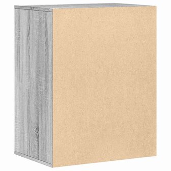 Ladekast 60x41x76 cm bewerkt hout grijs sonoma eikenkleurig 7