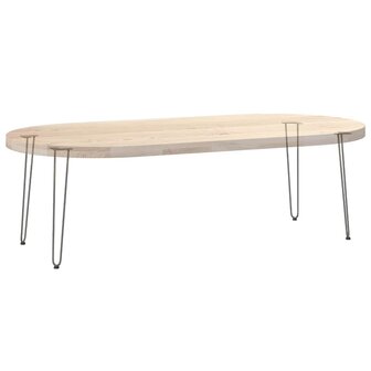 Haarspeld tafelpoten 4 st 72 cm massief staal naturel 8