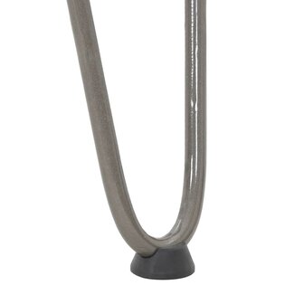 Haarspeld tafelpoten 4 st 72 cm massief staal naturel 9