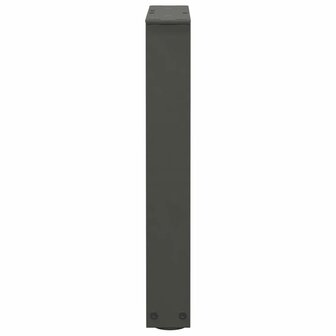 Eettafelpoten 2 st V-vormig 28x(42-43,3) cm staal antraciet 6