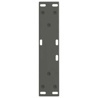 Eettafelpoten 2 st V-vormig 28x(42-43,3) cm staal antraciet 7