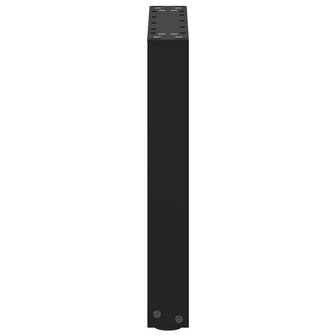 Salontafelpoten 2 st U-vormig 38x(42-43) cm staal zwart 6