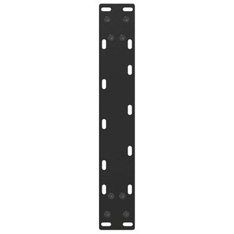 Salontafelpoten 2 st U-vormig 38x(42-43) cm staal zwart 7