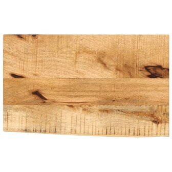 Tafelblad met natuurlijke rand 60x30x2,5 cm massief mangohout 1
