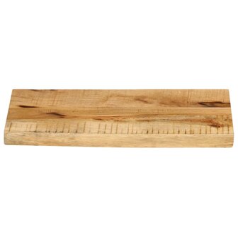 Tafelblad met natuurlijke rand 60x30x2,5 cm massief mangohout 3