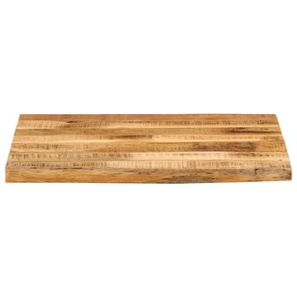 Tafelblad met natuurlijke rand 40x40x2,5 cm massief mangohout 3