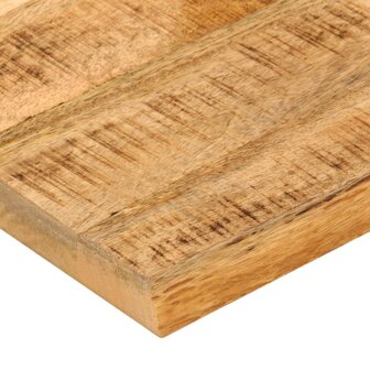 Tafelblad met natuurlijke rand 40x40x2,5 cm massief mangohout 6