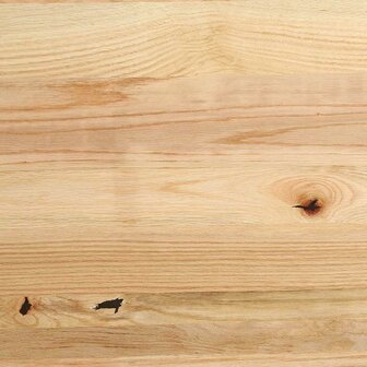 Tafelblad 100x50x2 cm ovaal massief eikenhout 9
