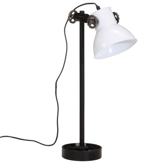 Bureaulamp 25 W E27 15x15x55 cm wit 2