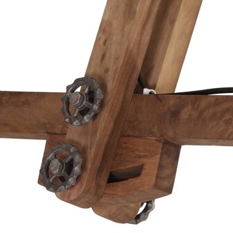 Plafondlamp 25 W E27 105x30x65-108 cm antiek messingkleurig 6