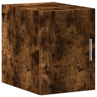 Wandkast 30x42,5x40 cm bewerkt hout gerookt eikenkleurig 2