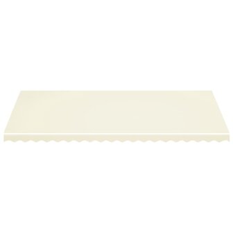 Vervangingsdoek voor luifel 5x3,5 m cr&egrave;mekleurig 3