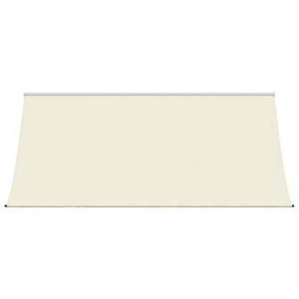Luifel uittrekbaar 300x150 cm stof en staal cr&egrave;mekleurig 3