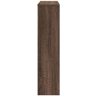 Radiatorombouw 149x20x82 cm bewerkt hout bruin eikenkleurig 4