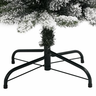 Kunstkerstboom met 150 LED&amp;apos;s en sneeuw 150 cm 8