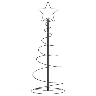 LED-kerstboom 80 LEDs warm wit 120 cm 3