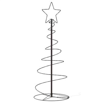 LED-kerstboom 80 LEDs warm wit 120 cm 5
