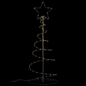 LED-kerstboom 80 LEDs warm wit 120 cm 6