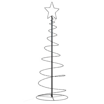 LED-kerstboom 100 LEDs warm wit 150 cm 1