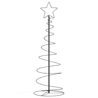 LED-kerstboom 100 LEDs warm wit 150 cm 3