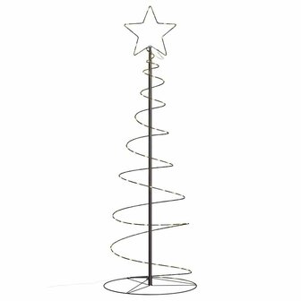 LED-kerstboom 100 LEDs warm wit 150 cm 7