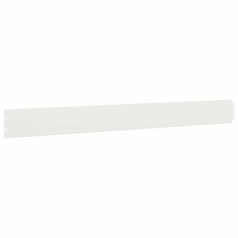 Gazonranden 50 st 10x103 cm koudgewalst staal wit 6
