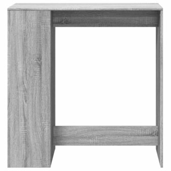 Bartafel met rekken 101x40x103,5 cm bewerkt hout grijs sonoma 4