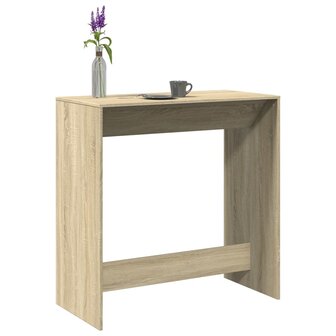 Bartafel 102x50x103,5 cm bewerkt hout sonoma eikenkleur 1