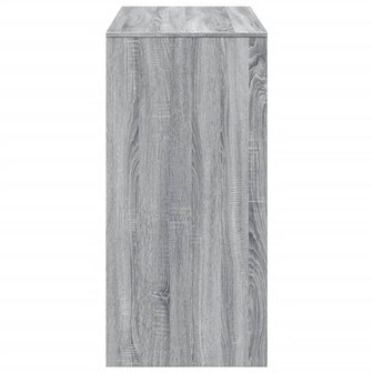 Bartafel 102x50x103,5 cm bewerkt hout grijs sonoma eikenkleur 5