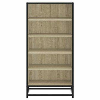Schoenenrek 48x38x97,5 cm bewerkt hout sonoma eikenkleurig 4