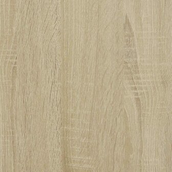 Schoenenrek 48x38x97,5 cm bewerkt hout sonoma eikenkleurig 8