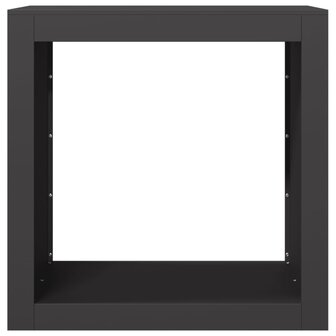 Haardhoutrek 60x40x60 cm staal zwart 4