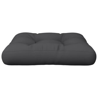 Palletkussen 60x60x12 cm stof zwart 4